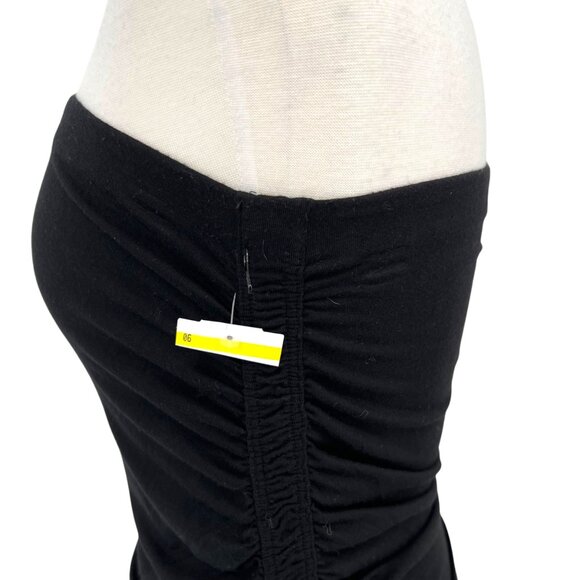 Halogen Strapless Ruched Mini Dress Black Size 2X NWOT - Picture 4 of 8